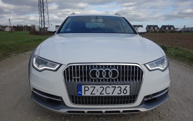 Audi A6 Allroad cena 69900 przebieg: 268500, rok produkcji 2014 z Poznań małe 254